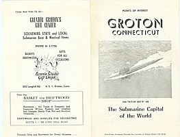 Brochure from Where the book was purchased